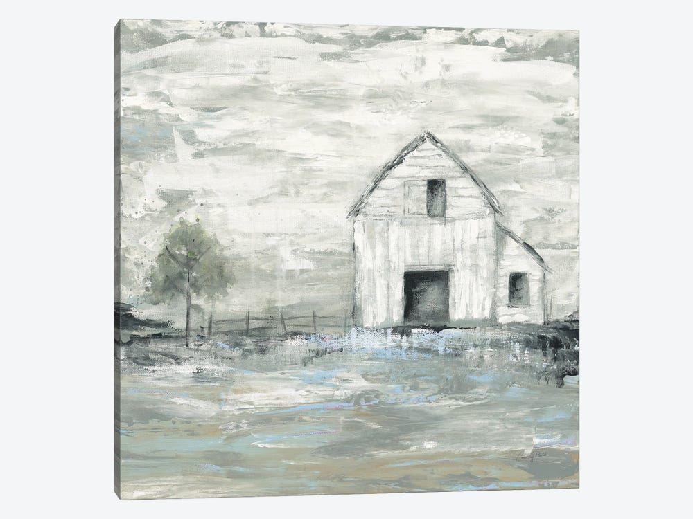 Iowa Barn II by Courtney Prahl 1-piece Canvas Art Print