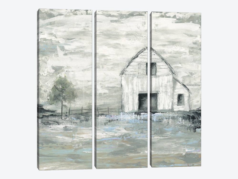 Iowa Barn II by Courtney Prahl 3-piece Canvas Print