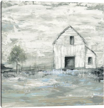 Iowa Barn II Canvas Art Print - Barns