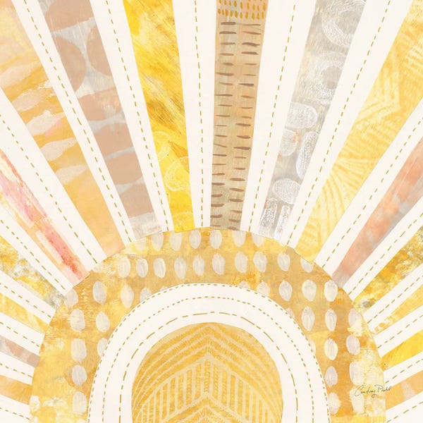 Courtney Prahl: Boho Sunshine I by Courtney Prahl