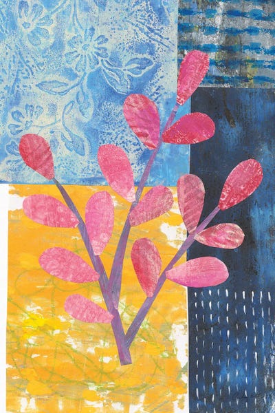 Patchwork Plants III by Courtney Prahl framed wall art