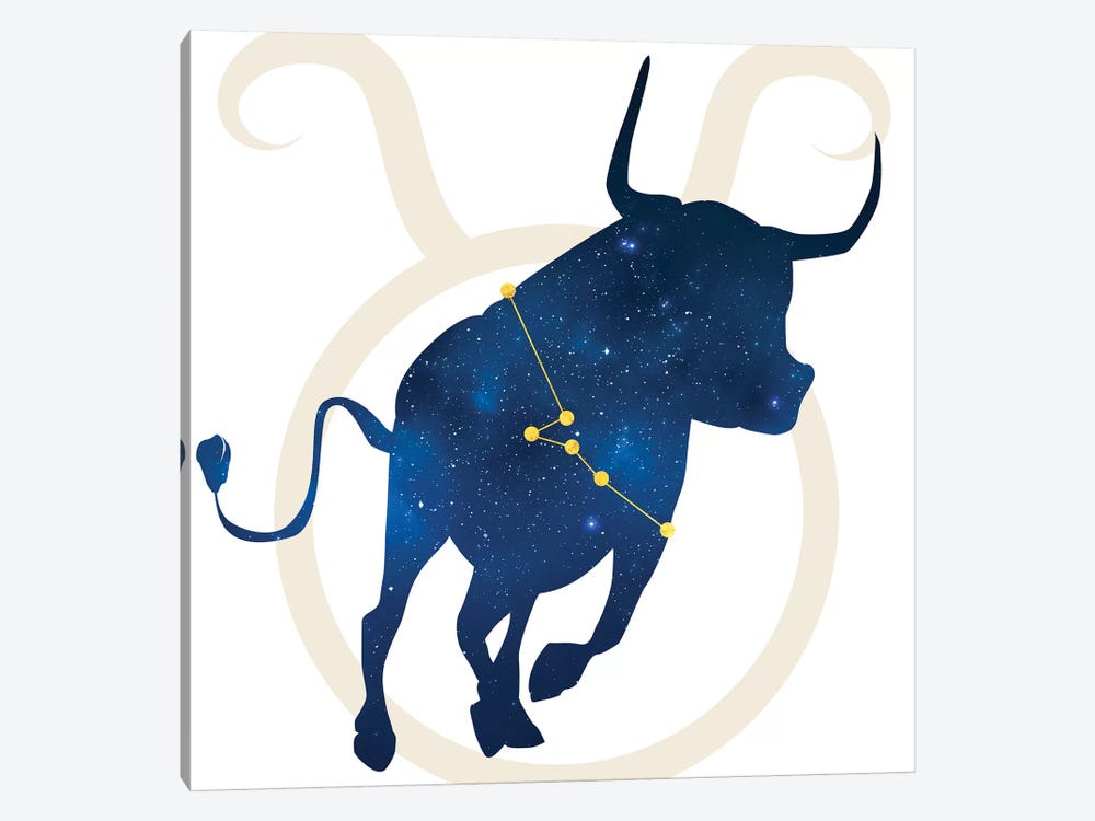 Stars of Taurus by 5by5collective 1-piece Canvas Art Print