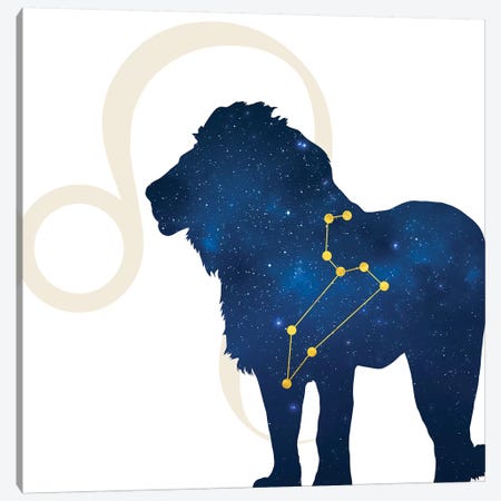Stars of Leo Canvas Print #COS6} by 5by5collective Art Print