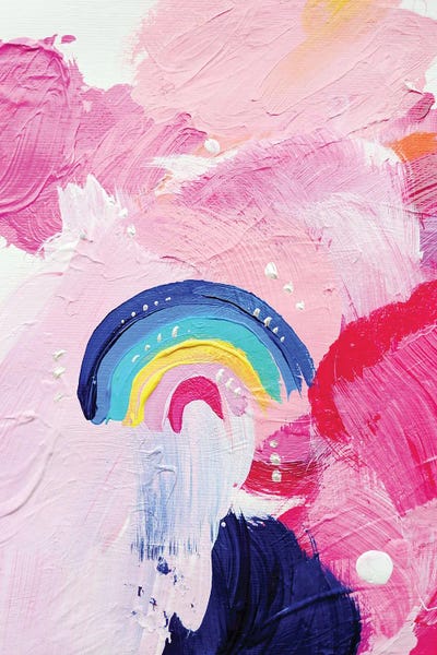 Rainbows: Mini Pink Rainbow by Sarah Coey