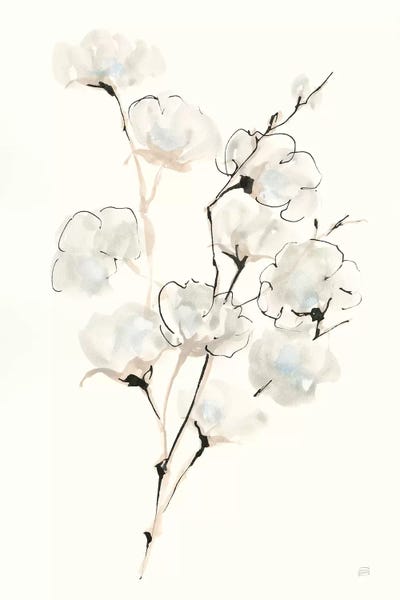 Modern Farmhouse Bedroom: Summer Cotton III by Chris Paschke