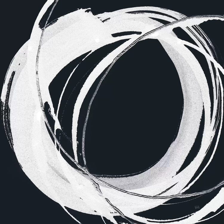 Gilded Enso I BW by Chris Paschke wall art