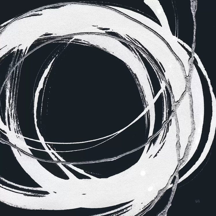 Gilded Enso II BW by Chris Paschke wall art