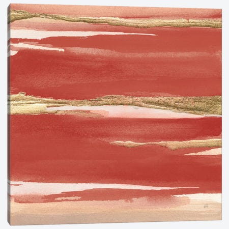 Gilded Red I Canvas Print #CPA163} by Chris Paschke Canvas Print