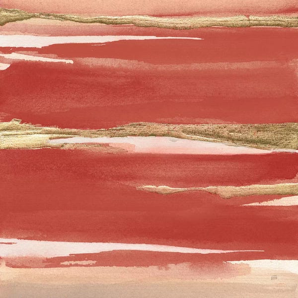 Chris Paschke: Gilded Red I by Chris Paschke