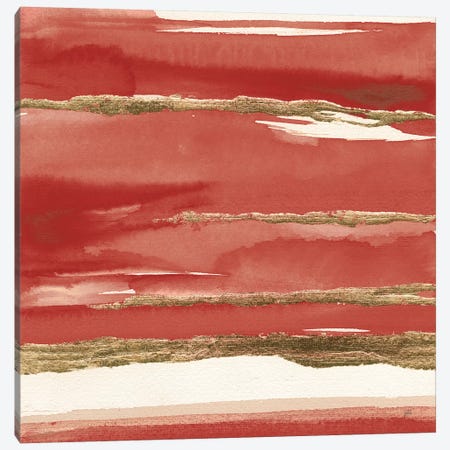 Gilded Red II Canvas Print #CPA164} by Chris Paschke Canvas Art