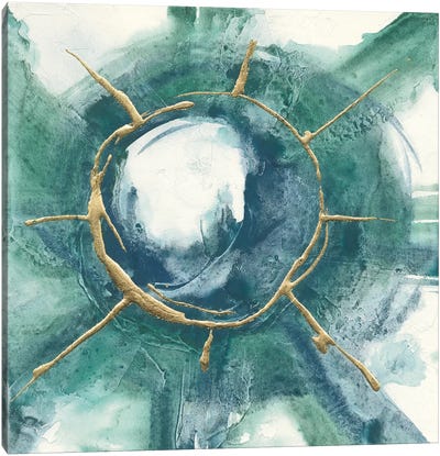 Dharma Wheel II Canvas Art Print - Chris Paschke