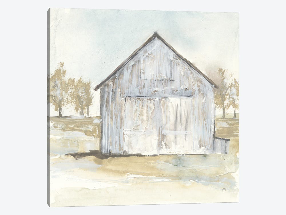White Barn I by Chris Paschke 1-piece Canvas Art
