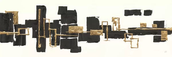 Glam Bedroom: Gilded Boxes III by Chris Paschke