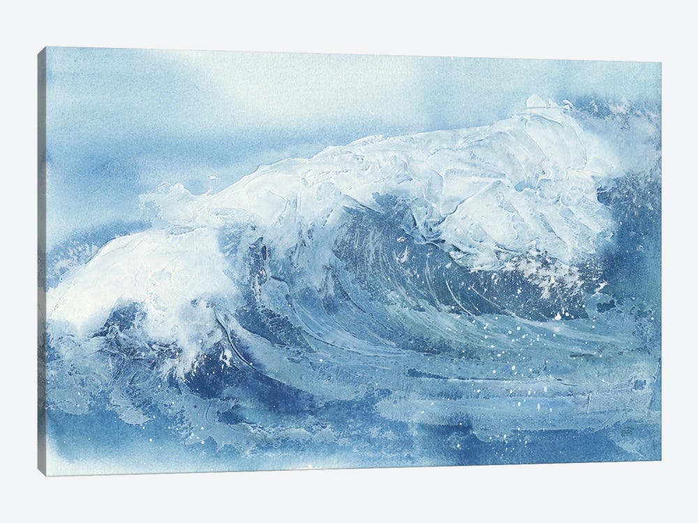 Waves IV by Chris Paschke 1-piece Canvas Artwork