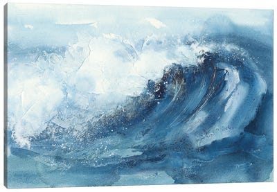 Waves V Canvas Art Print - Wave Art