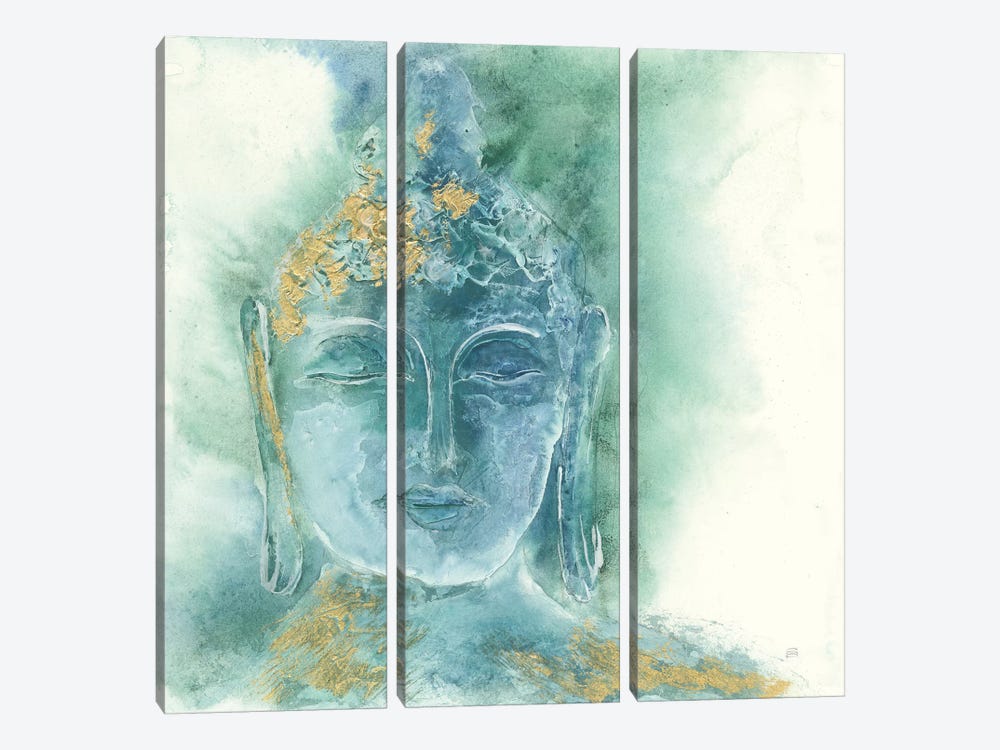Gilded Buddha I by Chris Paschke 3-piece Art Print