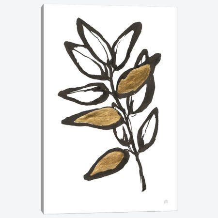 Leafed X Canvas Print #CPA220} by Chris Paschke Canvas Wall Art
