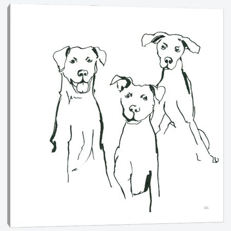Lovable Mutts I Canvas Print #CPA221} by Chris Paschke Canvas Art