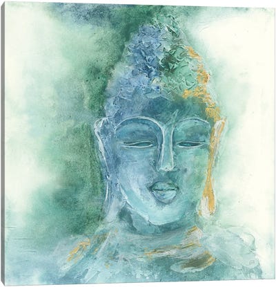 Gilded Buddha II Canvas Art Print - Buddhism