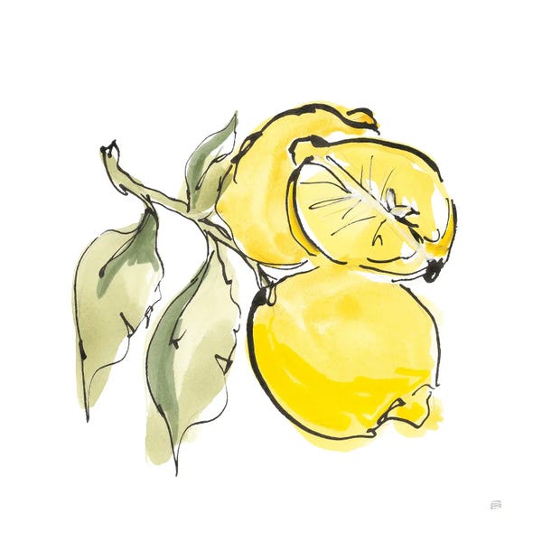 Chris Paschke: Lemon Still Life II by Chris Paschke