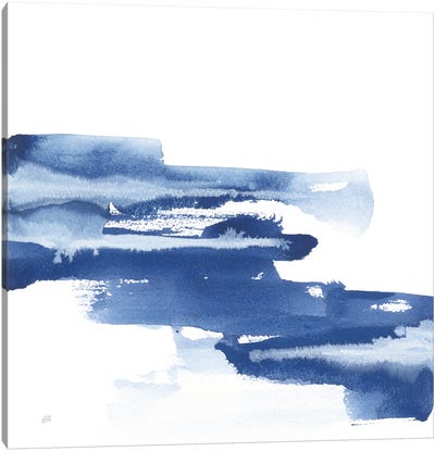 Classic Blue V Canvas Art Print - Chris Paschke