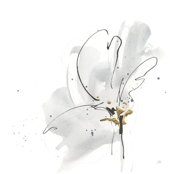 Abstract Bathroom: Cool Gray III by Chris Paschke