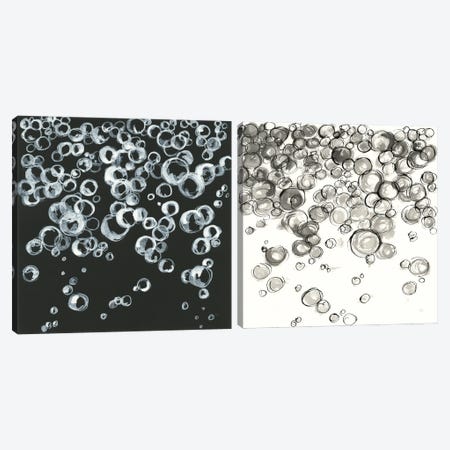Bubbles Diptych Canvas Print Set #CPA2HSET001} by Chris Paschke Art Print