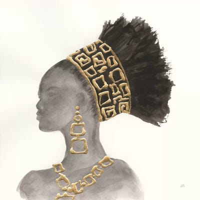 Headdress Beauty II by Chris Paschke canvas print