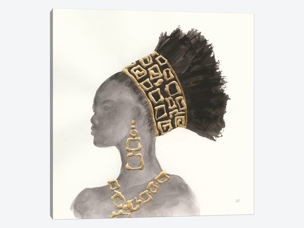 Headdress Beauty II by Chris Paschke 1-piece Canvas Artwork