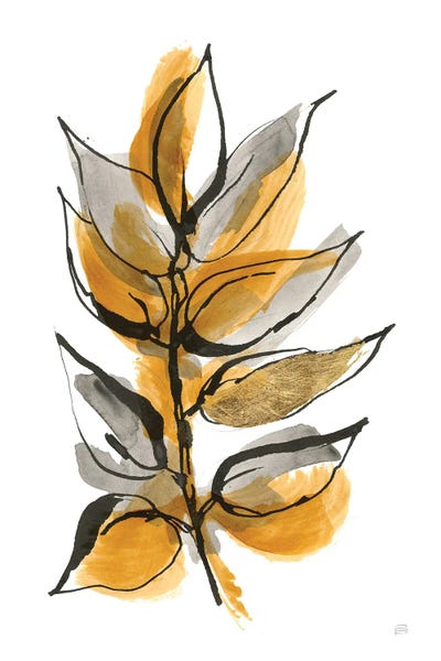 Chris Paschke: Amber Leaves I by Chris Paschke