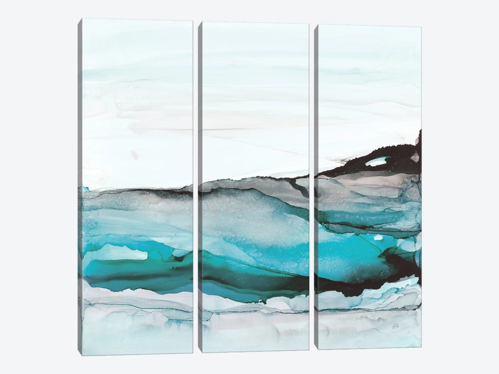 Aquascape I by Chris Paschke 3-piece Canvas Art