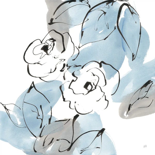 Modern Farmhouse Décor: Blue Neutrals I by Chris Paschke