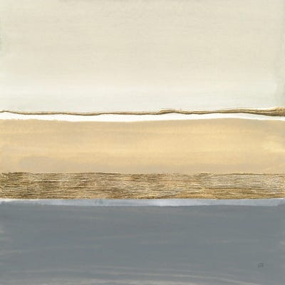 Gold Strips II by Chris Paschke framed wall art