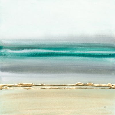 Linear Emerald II by Chris Paschke canvas print