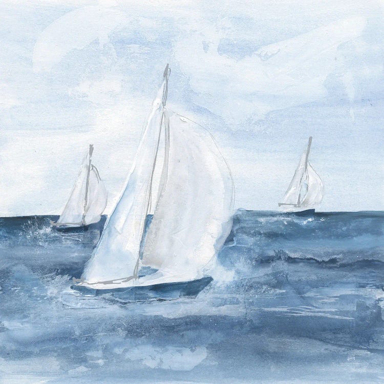 Sailboats V by Chris Paschke wall art