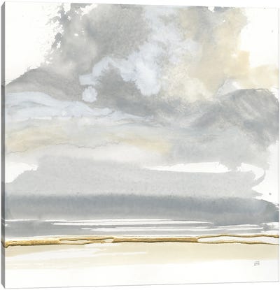 Cumulus Gray I Canvas Art Print - Chris Paschke