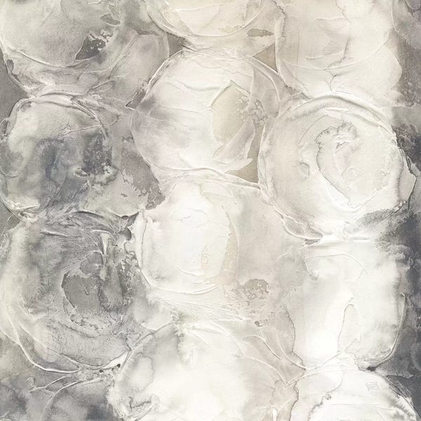 Flowers: Gray Circles I by Chris Paschke