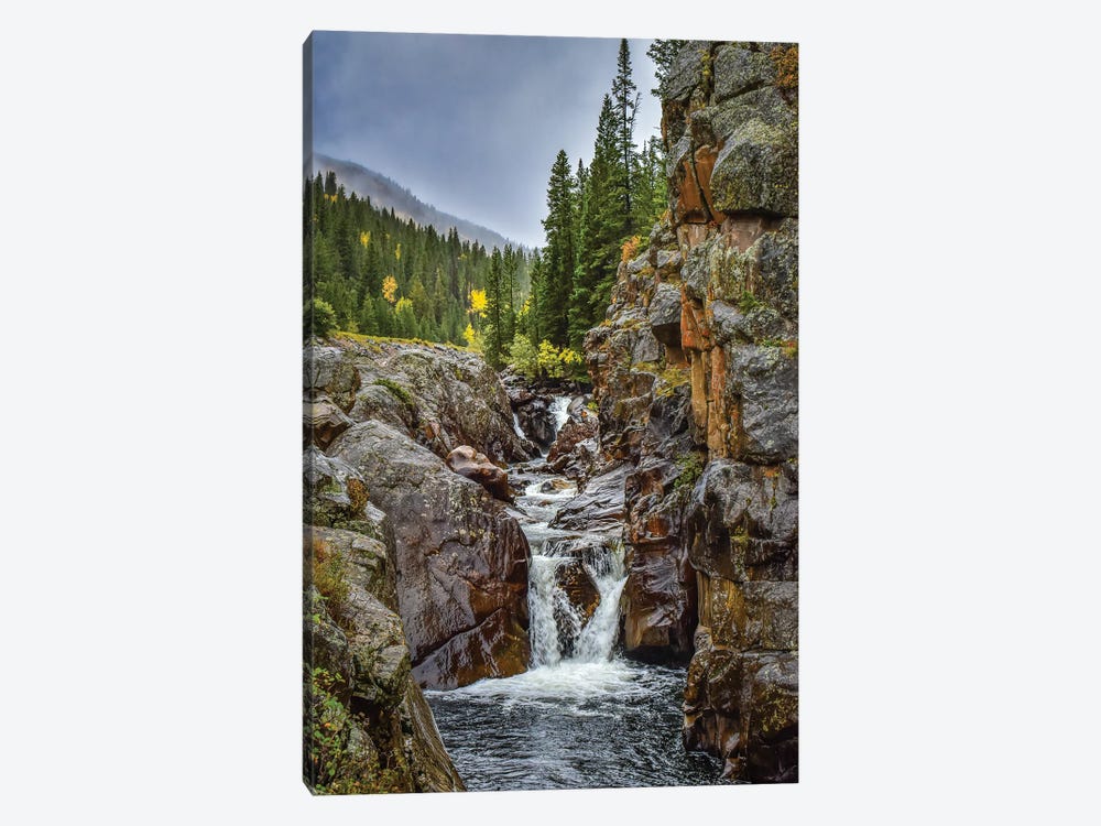 Poudre Falls In Autumn by Christopher Thomas 1-piece Canvas Artwork