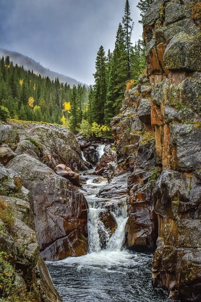 Poudre Falls In Autumn