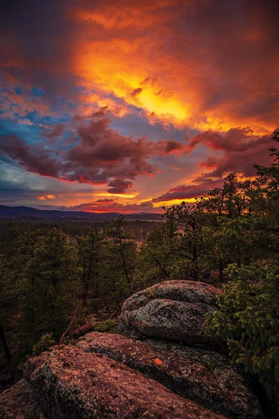 Mountain Sunrises & Sunsets: Red Feather Sunset by Christopher Thomas