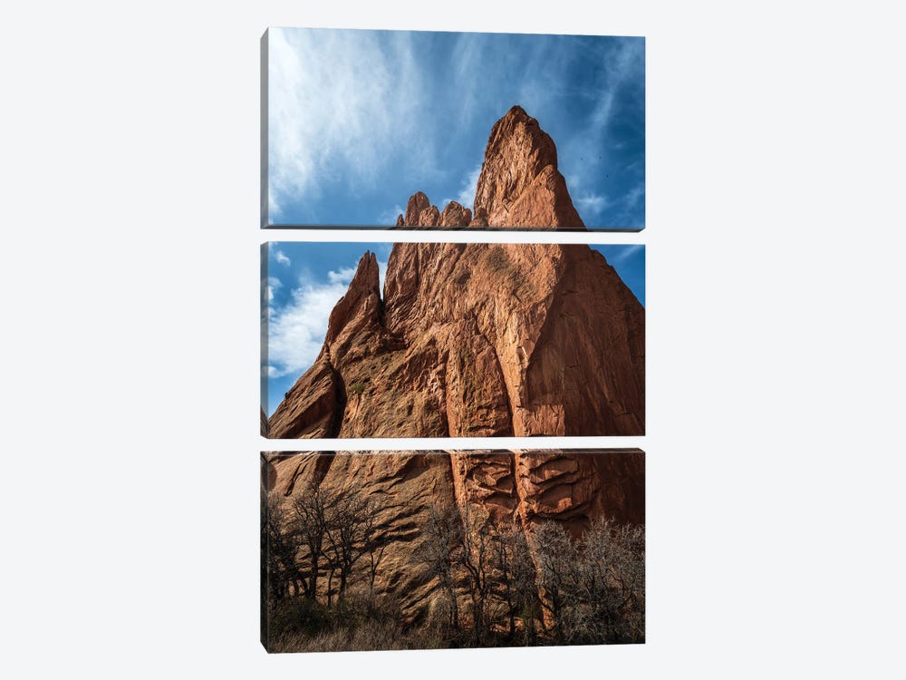 South Gateway Rock Vertical by Christopher Thomas 3-piece Canvas Wall Art