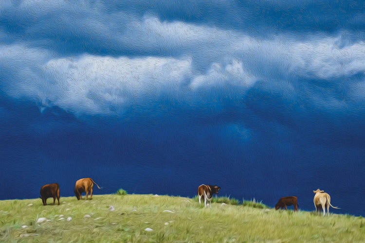 Stormy Ridgeline Grazers