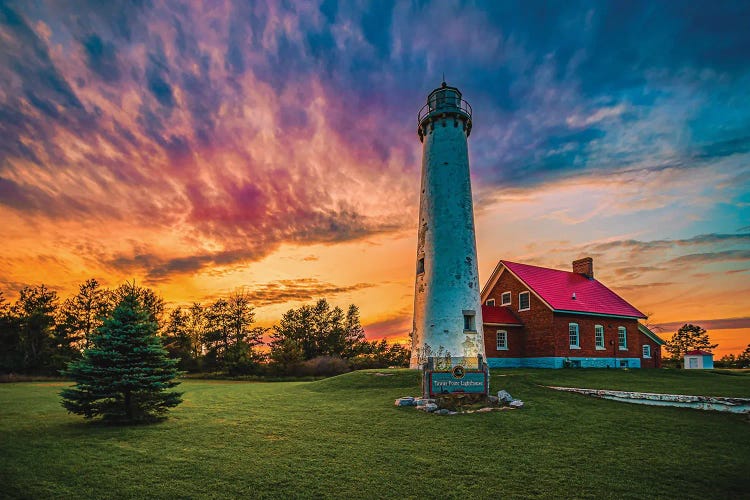 Tawas Point Sunset by Christopher Thomas wall art