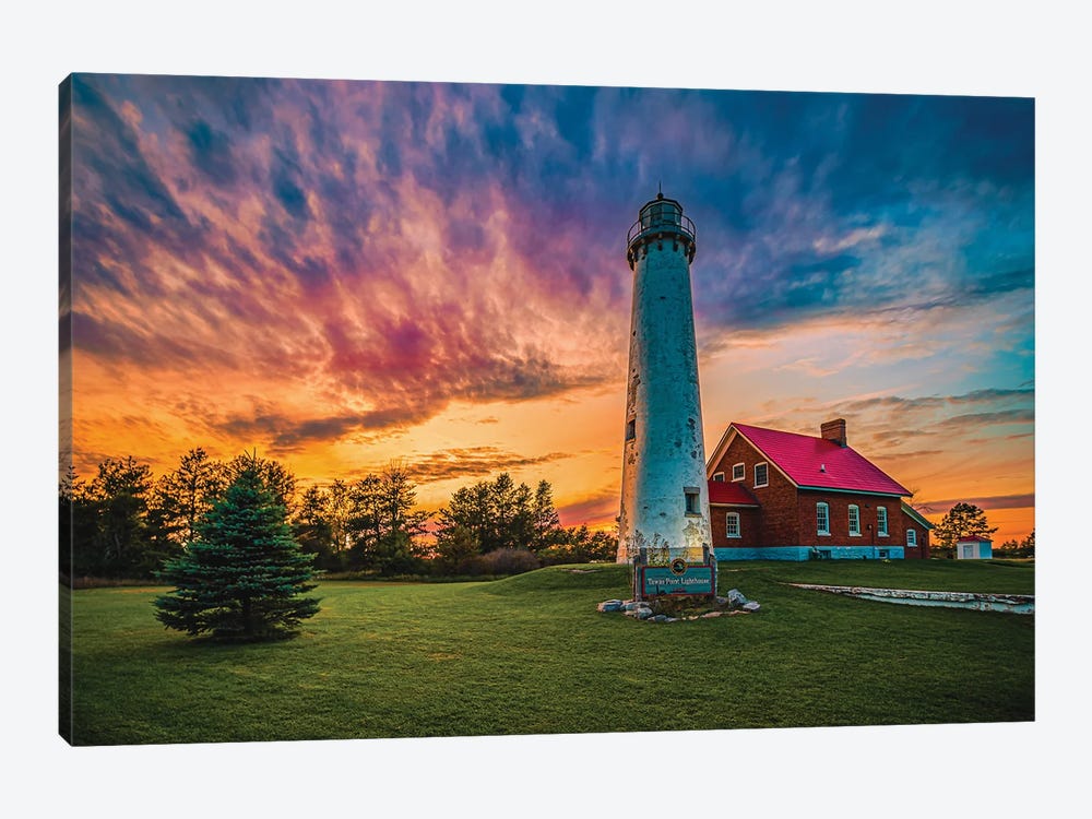 Tawas Point Sunset by Christopher Thomas 1-piece Art Print