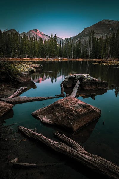 Lake Sunrises & Sunsets: Nymph Lake Sunset by Christopher Thomas