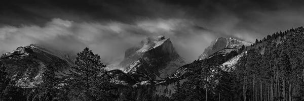 Shrouded Rocky Mountains