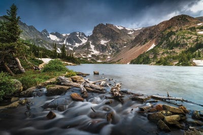 Lake Isabelle - Wide by Christopher Thomas metal wall art