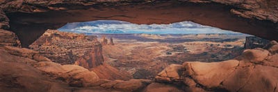 Mesa Arch Panorama by Christopher Thomas framed canvas print
