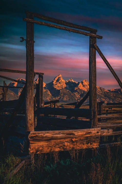 Through The Chute by Christopher Thomas canvas print
