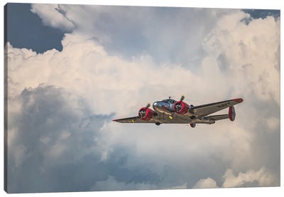 Sonoran Beauty Wwii Aircraft Canvas Art Print - Christopher Thomas